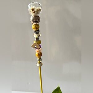 🎄 4/25$ MJ handmade decorative beaded plant stake